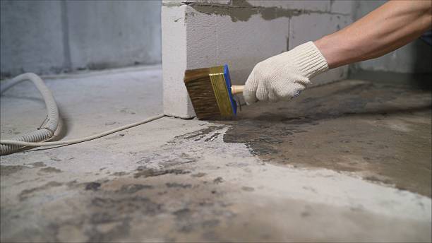 SJ Waterproofing Pros Waterproofing coverage map for Fairland, IN and surrounding area